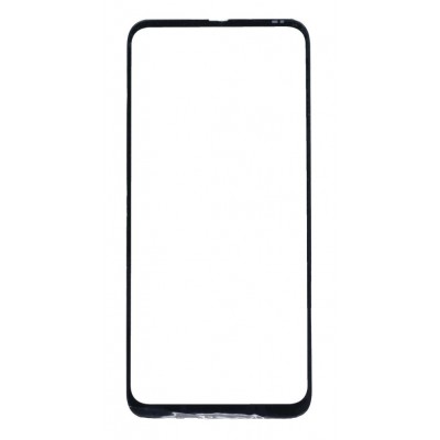 Replacement Front Glass For Motorola One Fusion Plus Black By - Maxbhi Com