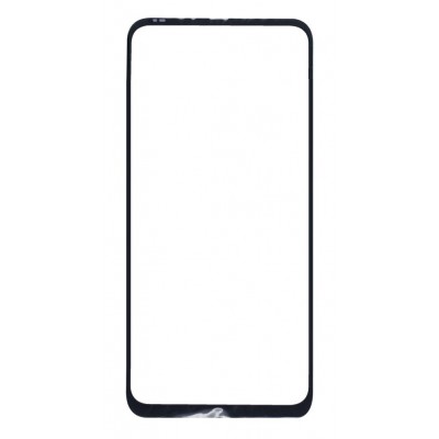 Replacement Front Glass For Motorola One Fusion Plus Black By - Maxbhi Com