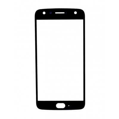 Replacement Front Glass For Motorola Moto X4 White By - Maxbhi Com