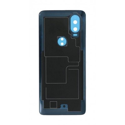 Back Panel Cover For Motorola One Vision Black - Maxbhi Com