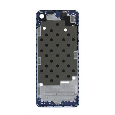 Lcd Frame Middle Chassis For Motorola One Vision White By - Maxbhi Com