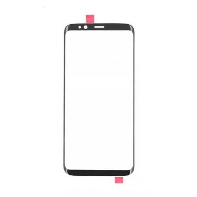 Replacement Front Glass For Samsung Galaxy S8 Burgundy By - Maxbhi Com