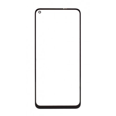 Replacement Front Glass For Realme X7 Pink By - Maxbhi Com