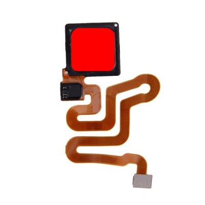Fingerprint Sensor Flex Cable For Huawei P9 64gb Red By - Maxbhi Com