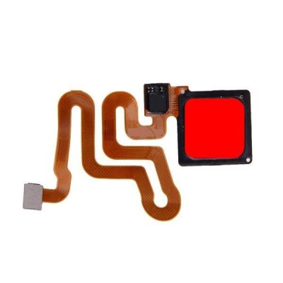 Fingerprint Sensor Flex Cable For Huawei P9 64gb Red By - Maxbhi Com