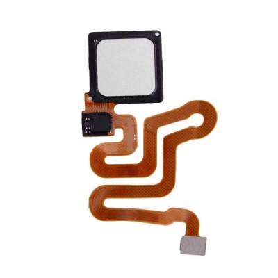 Fingerprint Sensor Flex Cable For Huawei P9 White By - Maxbhi Com