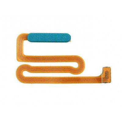 Fingerprint Sensor Flex Cable For Samsung Galaxy M12 Green By - Maxbhi Com