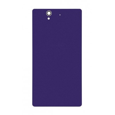 Back Cover For Sony Ericsson Xperia Z Blue - Maxbhi Com