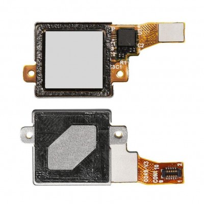 Fingerprint Sensor Flex Cable For Huawei Honor 7 White By - Maxbhi Com