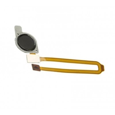 Fingerprint Sensor Flex Cable For Huawei Y7 2019 White By - Maxbhi Com