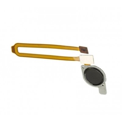 Fingerprint Sensor Flex Cable For Huawei Y7 2019 White By - Maxbhi Com