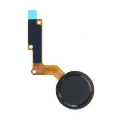 Fingerprint Sensor Flex Cable For Lg K10 2017 Black By - Maxbhi Com