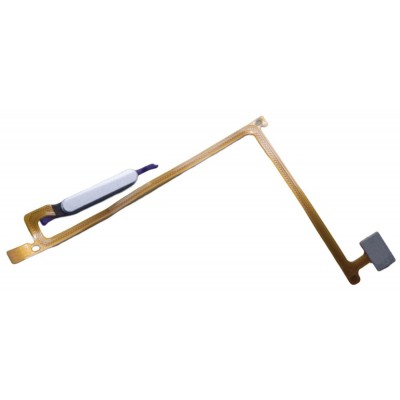 Fingerprint Sensor Flex Cable For Vivo Y20g White By - Maxbhi Com