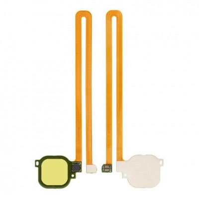 Fingerprint Sensor Flex Cable For Huawei Honor V8 Gold By - Maxbhi Com