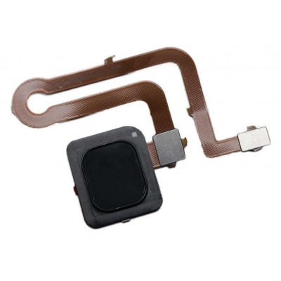Fingerprint Sensor Flex Cable For Vivo Y91 Mediatek Black By - Maxbhi Com