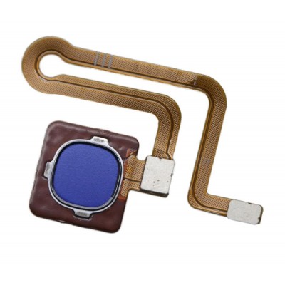 Fingerprint Sensor Flex Cable For Vivo Y91 Mediatek Blue By - Maxbhi Com