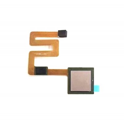 Fingerprint Sensor Flex Cable for Xiaomi Redmi Note 4 2GB RAM White by Maxbhi.com
