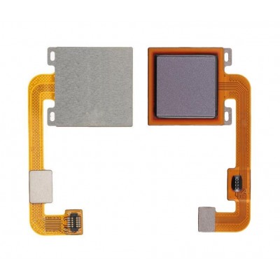 Fingerprint Sensor Flex Cable For Xiaomi Redmi Note 4 2gb Ram Grey By - Maxbhi Com