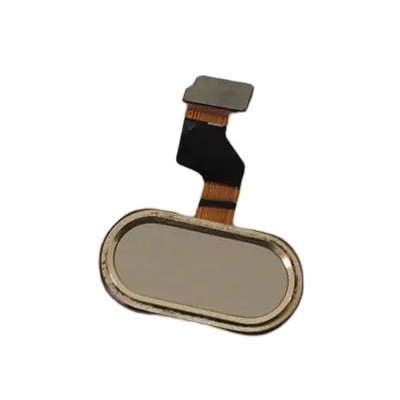 Fingerprint Sensor Flex Cable For Meizu U10 Gold By - Maxbhi Com
