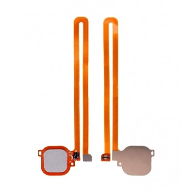 Fingerprint Sensor Flex Cable For Huawei Honor 6x White By - Maxbhi Com