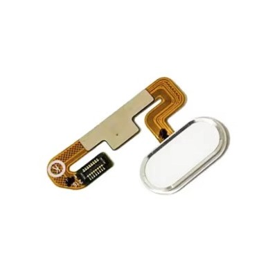 Fingerprint Sensor Flex Cable For Meizu M3e Silver By - Maxbhi Com