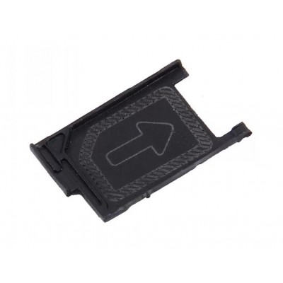 Sim Card Holder Tray For Sony Ericsson Xperia Z3 D6603 Black - Maxbhi Com