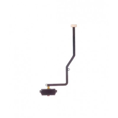 Fingerprint Sensor Flex Cable for Samsung Galaxy C9 Black by Maxbhi.com