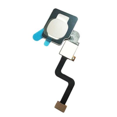 Fingerprint Sensor Flex Cable For Leeco Le Max 2 Silver By - Maxbhi Com