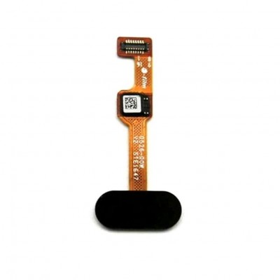 Fingerprint Sensor Flex Cable for Oppo A77 (Mediatek) Black by Maxbhi.com