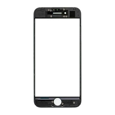 Replacement Front Glass For Apple Iphone 7 Grey By - Maxbhi Com