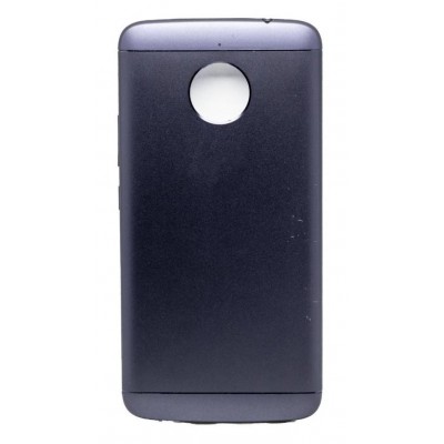 Back Panel Cover For Motorola Moto E4 Plus Usa Black - Maxbhi Com