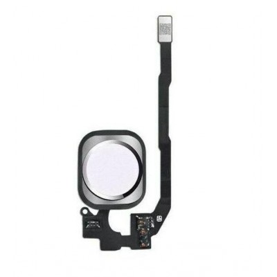 Home Button Complete For Apple Iphone 5s White By - Maxbhi Com