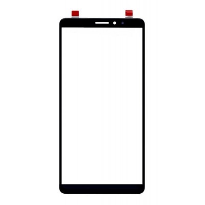 Replacement Front Glass For Gionee M7 Power Black By - Maxbhi Com