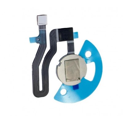 Fingerprint Sensor Flex Cable For Asus Zenfone 5z Zs620kl White By - Maxbhi Com