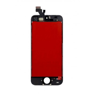 Lcd With Touch Screen For Apple Iphone 5 Black By - Maxbhi Com