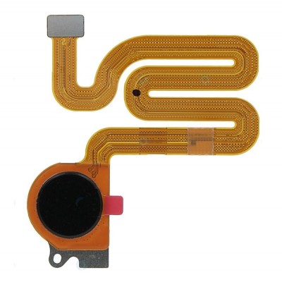 Fingerprint Sensor Flex Cable For Nokia 5 1 Black By - Maxbhi Com