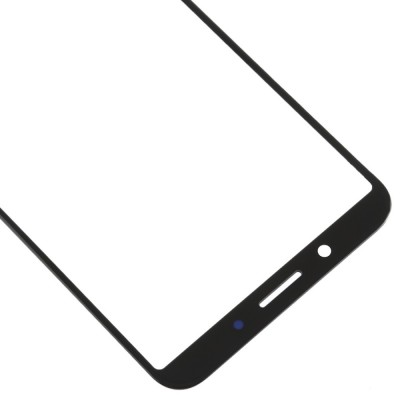 Replacement Front Glass For Oppo A83 Black By - Maxbhi Com