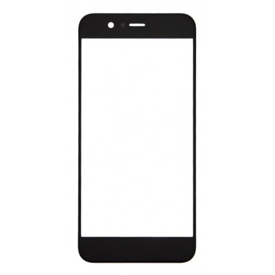 Replacement Front Glass For Huawei Nova 2 Plus Black By - Maxbhi Com