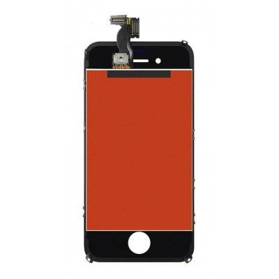 Lcd With Touch Screen For Apple Iphone 4 Black By - Maxbhi Com