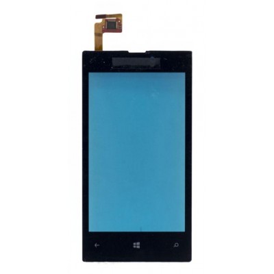 Touch Screen Digitizer For Nokia Lumia 520 Black By - Maxbhi Com