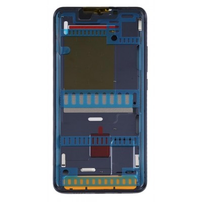 Lcd Frame Middle Chassis For Xiaomi Mi Note 10 Green By - Maxbhi Com