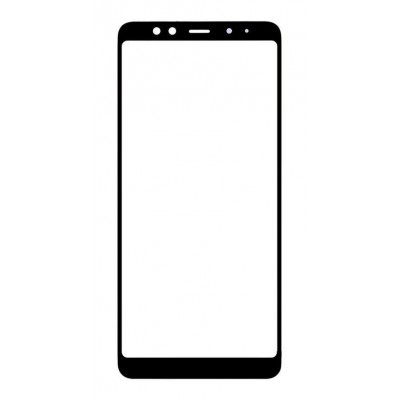 Replacement Front Glass For Samsung Galaxy A8 2018 Gold By - Maxbhi Com
