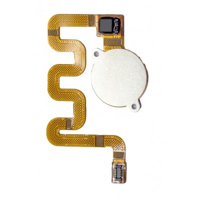 Fingerprint Sensor Flex Cable For Xiaomi Mi A2 Lite Black By - Maxbhi Com
