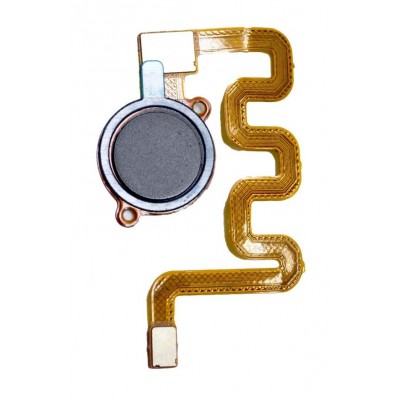 Fingerprint Sensor Flex Cable For Xiaomi Mi A2 Lite Black By - Maxbhi Com