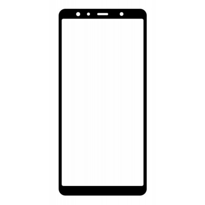 Replacement Front Glass For Samsung Galaxy A7 2018 Gold By - Maxbhi Com
