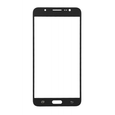 Replacement Front Glass For Samsung Galaxy J7 2016 Black By - Maxbhi Com