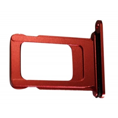 Sim Card Holder Tray For Apple Iphone 11 Red - Maxbhi Com