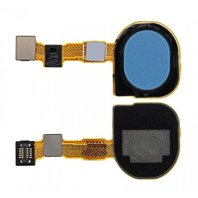 Fingerprint Sensor Flex Cable For Samsung Galaxy A11 Blue By - Maxbhi Com