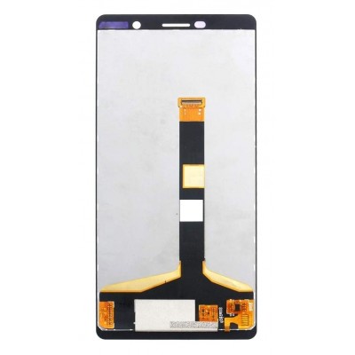 Lcd With Touch Screen For Nokia 7 Plus White By - Maxbhi Com