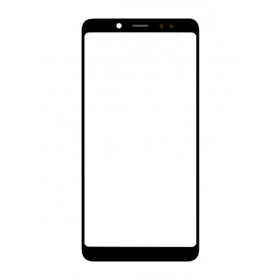 Replacement Front Glass For Xiaomi Redmi Note 5 Pro 6gb Ram Black By - Maxbhi Com